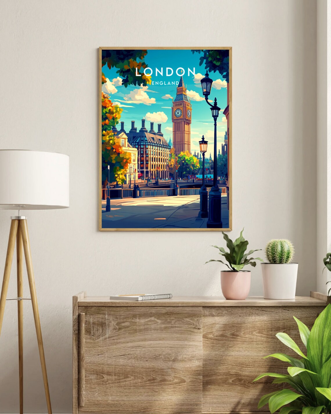 London Travel Print, England Poster, Big Ben - Image 3