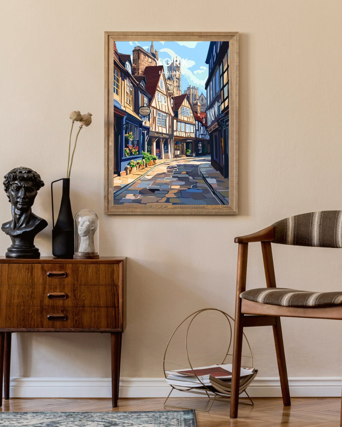 York Travel Poster, England, Britain Wall Art - Image 2