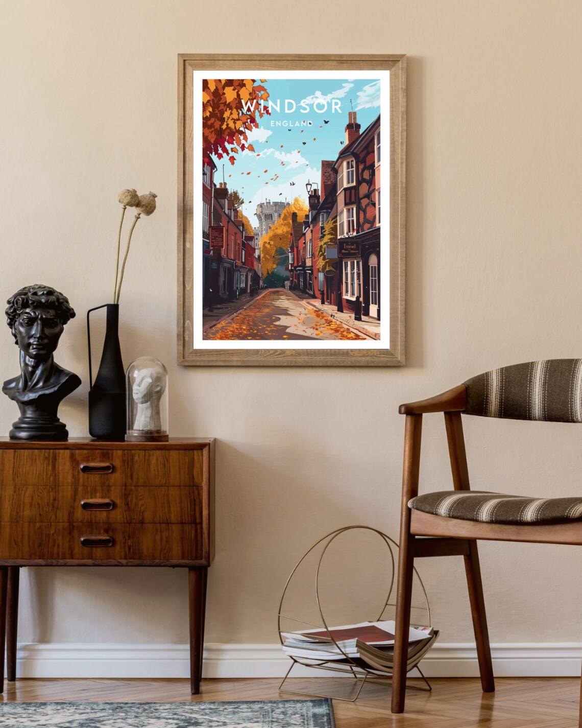 Windsor Travel Poster, England Castle Print - Image 2