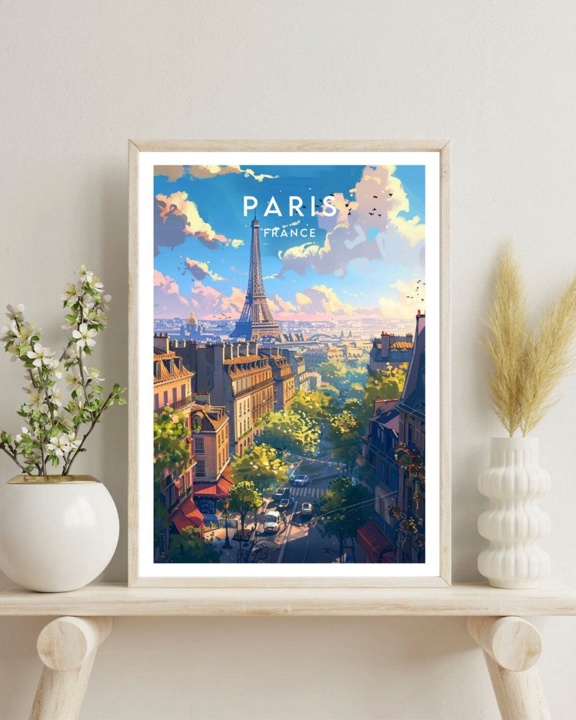 Paris Travel Print, France Europe Poster Art Print - Image 4