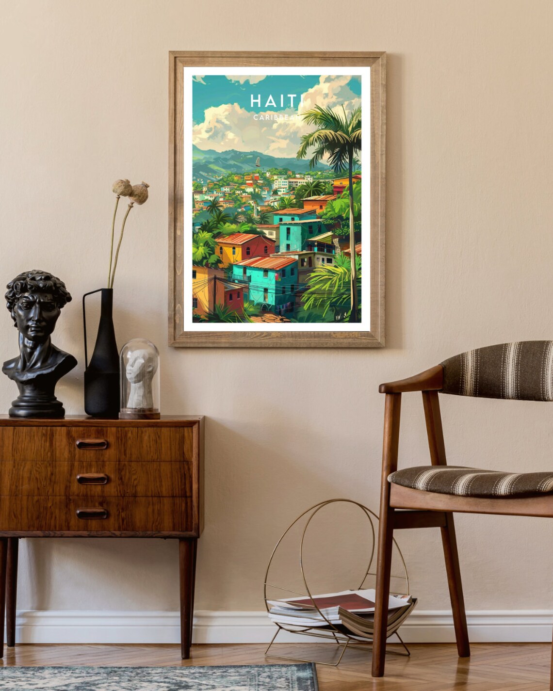 Haiti Travel Poster, Caribbean Wall Art Print - Image 2