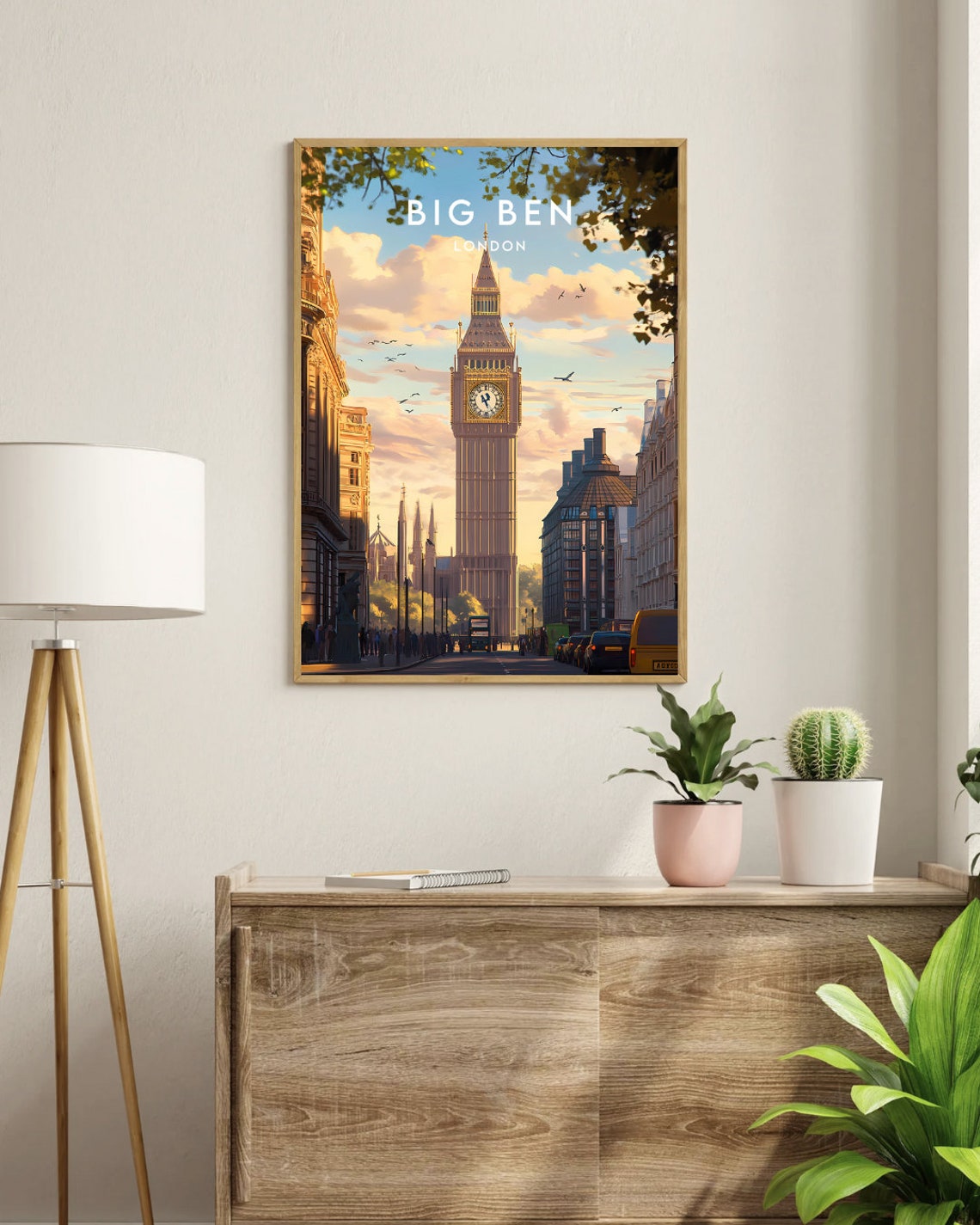 Big Ben Travel Print London Big Ben Poster London Poster Travel Wall Art London Print England Europe London Big Ben Poster Uk Art - Image 3