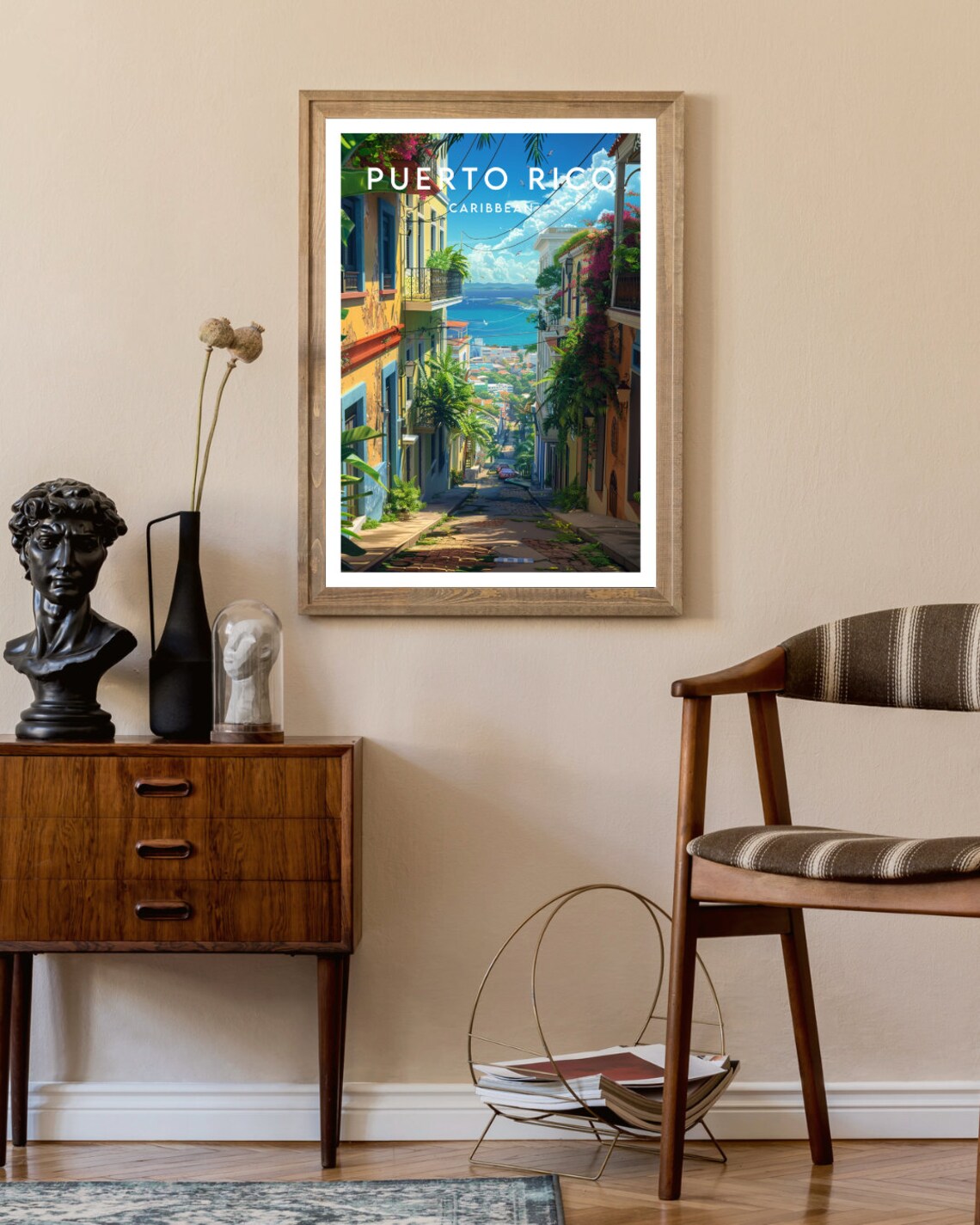 Puerto Rico Travel Poster, Caribbean Wall Art Print - Image 2