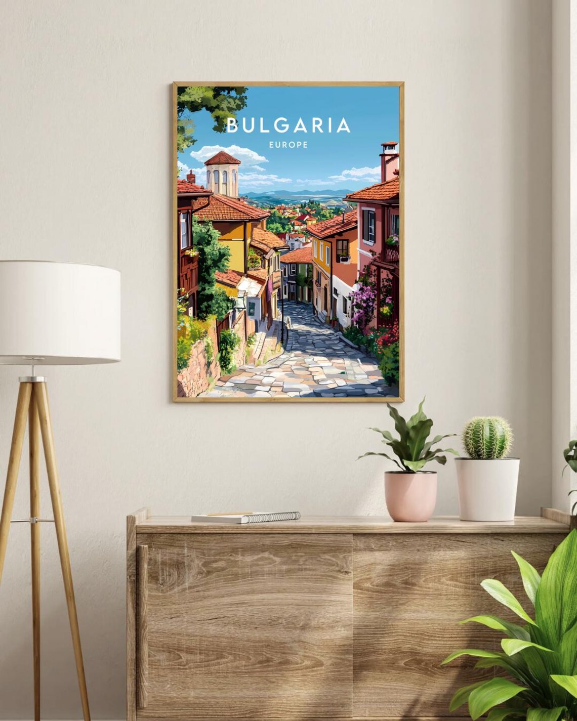 Bulgaria Travel Poster, Sofia Europe Wall Art - Image 3