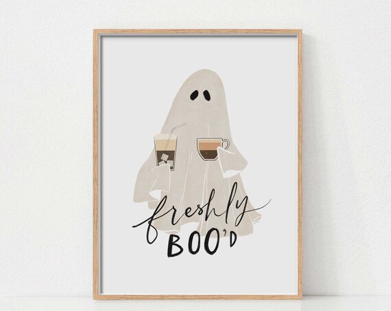 Coffee Print, Minimalist Bar Wall Art