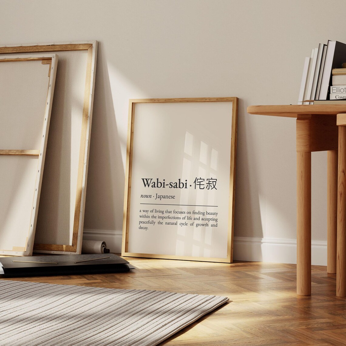 Wabi Sabi Japanese Definition Beauty In Imperfection Minimal Poster - Image 2