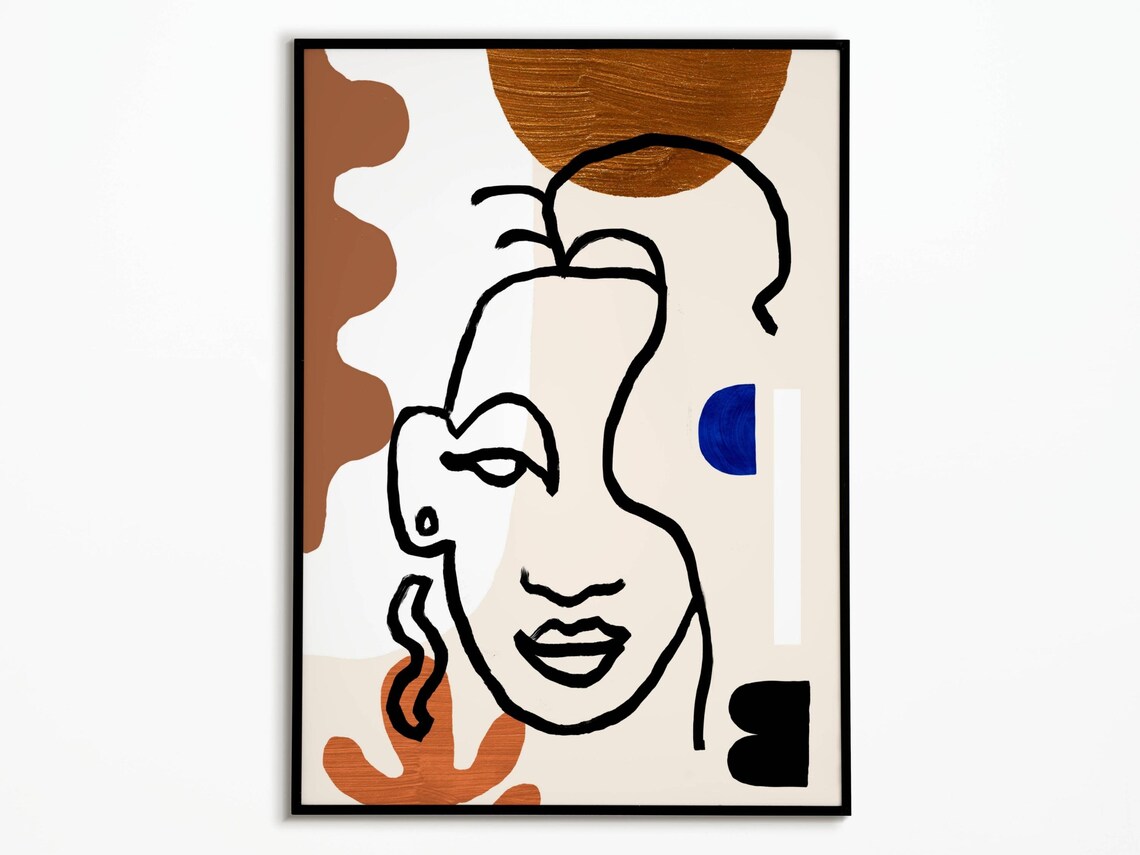 Abstract Art Poster Matisse Poster Abstract Art Poster Wall Decoration Art Poster Wall Art
