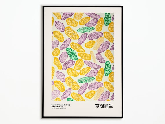 Yayoi Kusama Poster Yayoi Kusama Poster Decoration Poster Art Poster Exhibition Poster