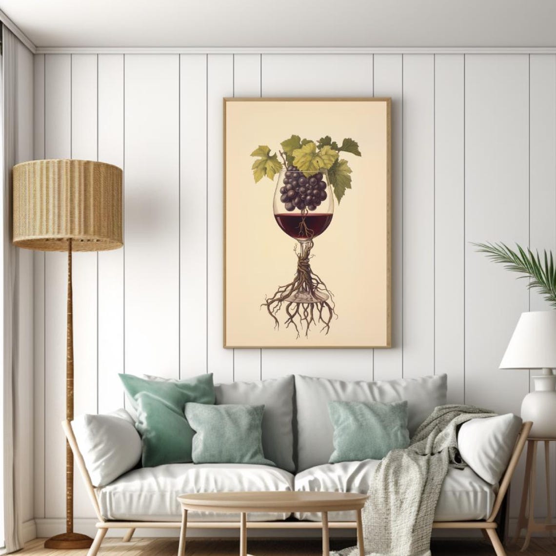 Roots Of Wine Vintage Vineyard Art Print - Image 4