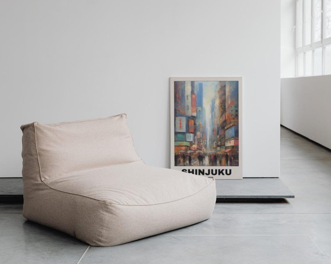 Tokyo Shinjuku Poster, Scenic Travel Poster - Image 3
