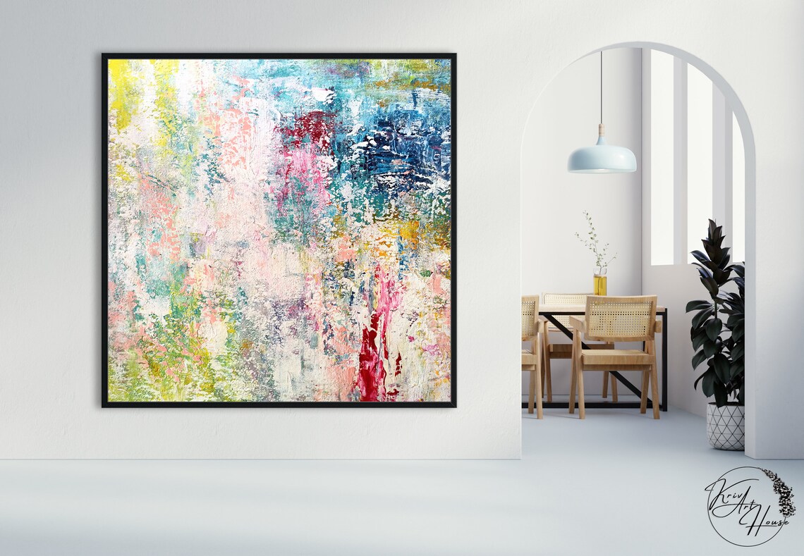 Colorful Abstract Painting, Abstract Art Print - Image 3