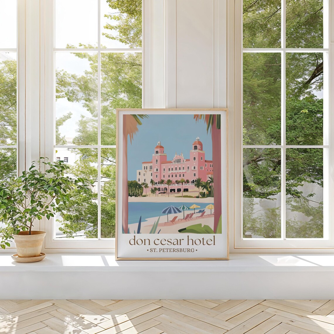 Don Cesar Hotel, St Petersburg Florida Travel Poster - Image 2