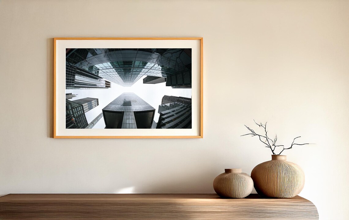 Manhattan Skyscraper New York Skyline, Art Print - Image 3