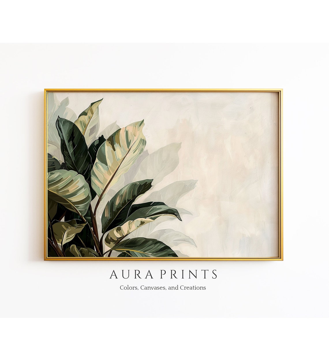Botanical Garden Essence Summer Print Farmhouse Wall Art 0461