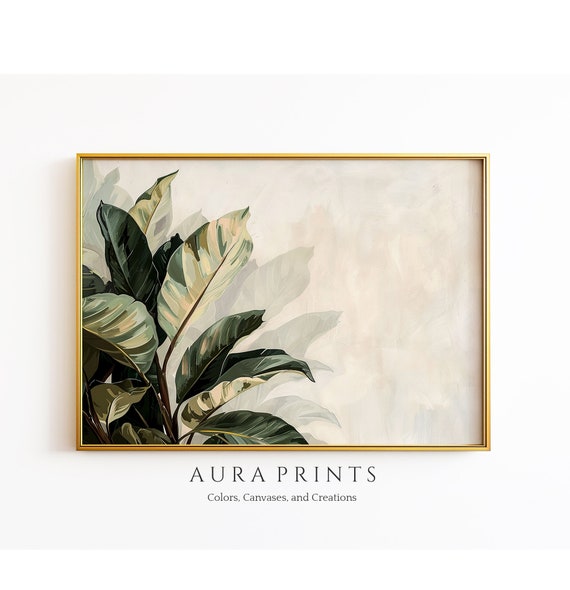 Botanical Garden Essence Summer Print Farmhouse Wall Art 0461