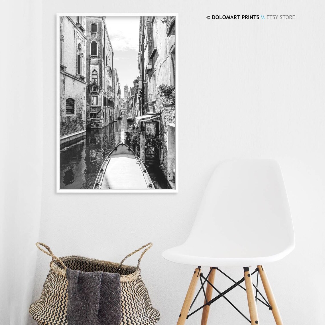 Venice Architecture, Italy Travel Poster Art Print - Image 3