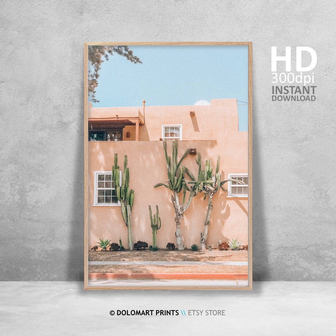 Arizona Desert Boho Art Print, Southwestern Decor - Image 3