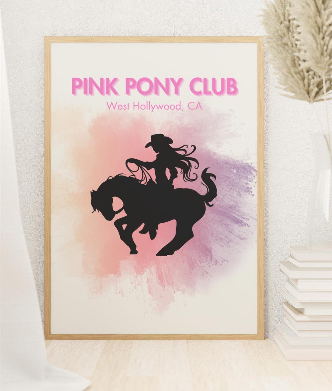 Pink Pony Club Art Print