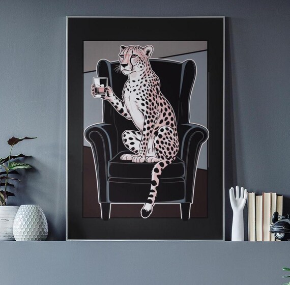 Cheetah Wall Art Print