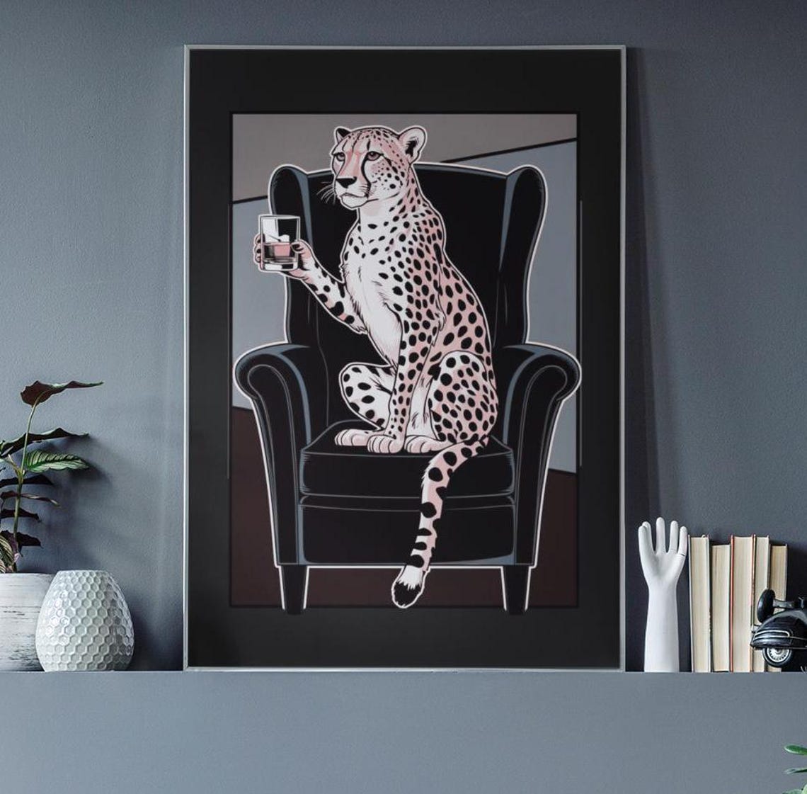 Cheetah Wall Art Print
