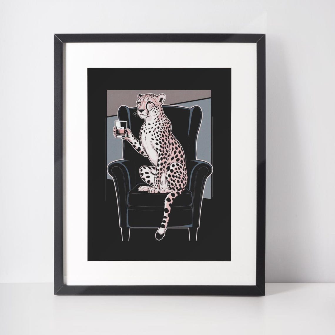 Cheetah Wall Art Print - Image 2