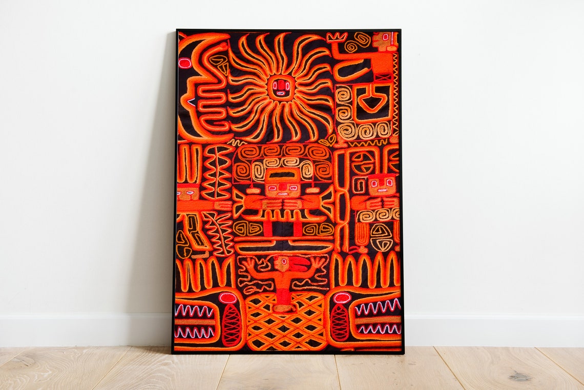 Incan Weaving Vintage Poster Print, Peru Wall Art - Image 4