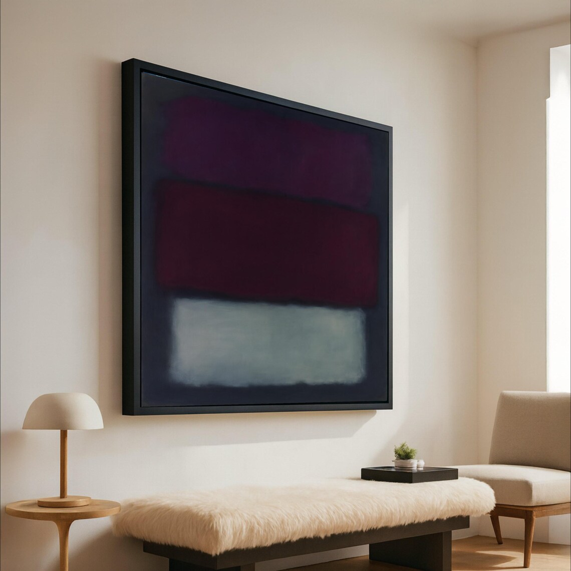 Mark Rothko Inspired No 14 Abstract Art Print