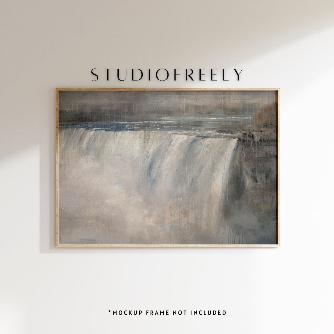 Niagara Falls Misty Waterfall Art Print