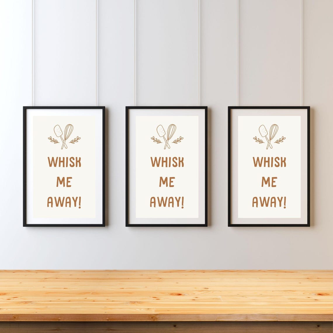 Whisk Me Away Fun Minimalist Kitchen Wall Art Aesthetic Wall Poster Art Cute Modern Wall Decor Fun Kitchen Decor - Image 6