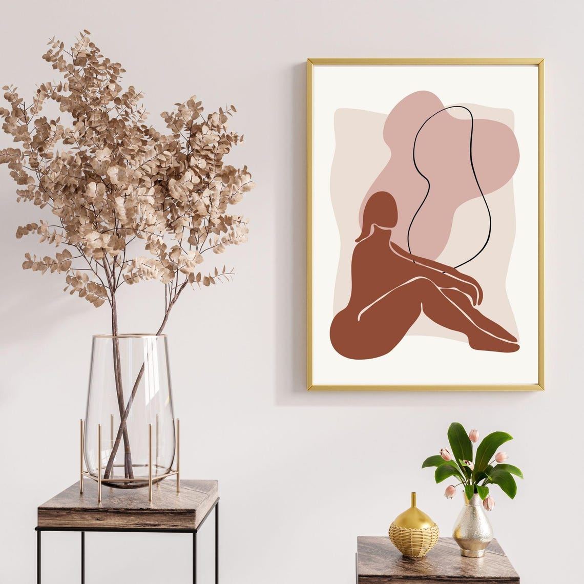 Matisse Boho Woman Art Elegance Meets Minimalism Wall Art Feminine Wall Poster Room Wall Art Office Decor - Image 4