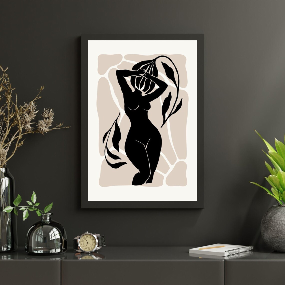 Matisse Inspired Women Are Flowers Abstract - Image 3