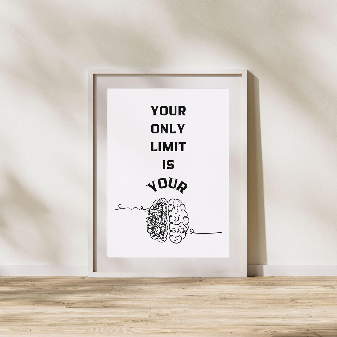 Empower Your Space, Minimalist Motivational Art Print - Image 7