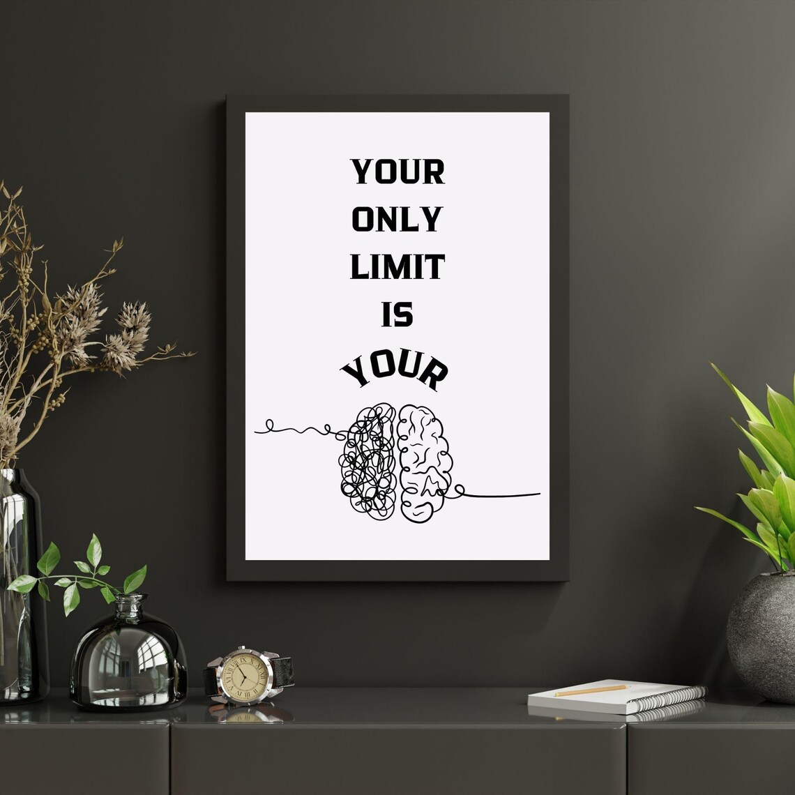 Empower Your Space, Minimalist Motivational Art Print - Image 6