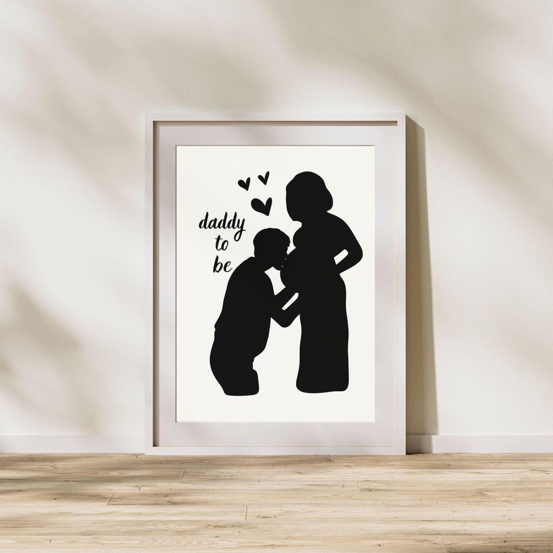 Daddy To Be Heartwarming Romantic Art - Image 3