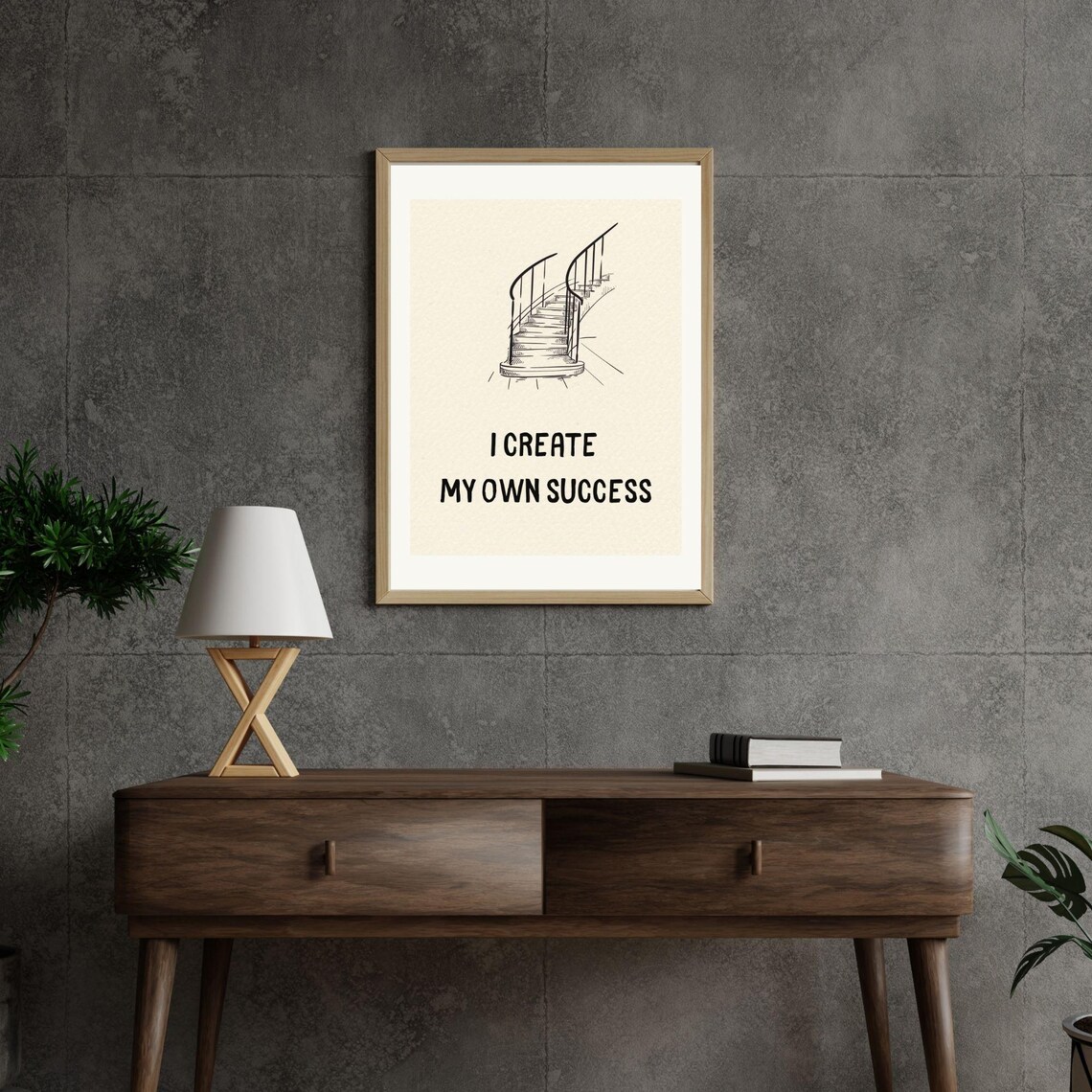 I Create My Own Success Motivational Poster - Image 7