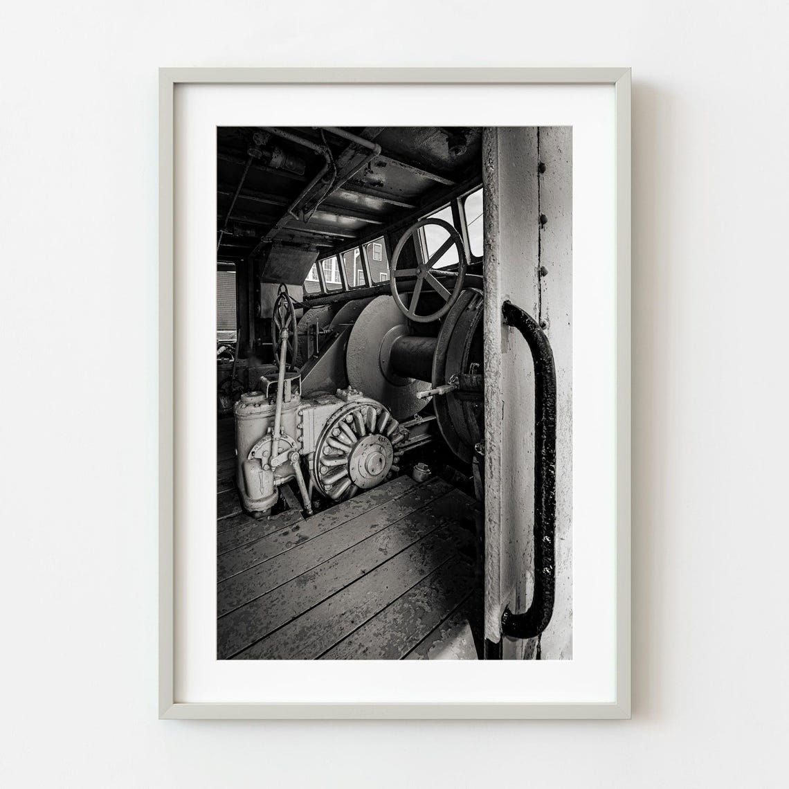 Historic Cape Sable Fishing Trawler Bridge Wall Art