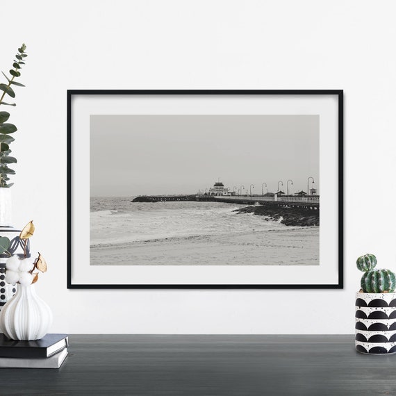 St Kilda Pier Melbourne Australia Print Wall Art A4 A3 A2 A1