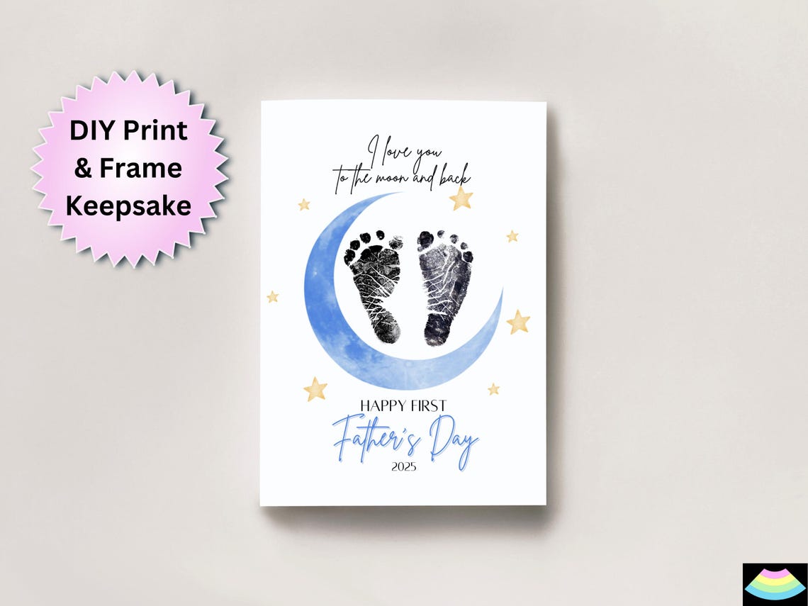 I Love You To The Moon And Back, Fathers Day Gift - Image 3