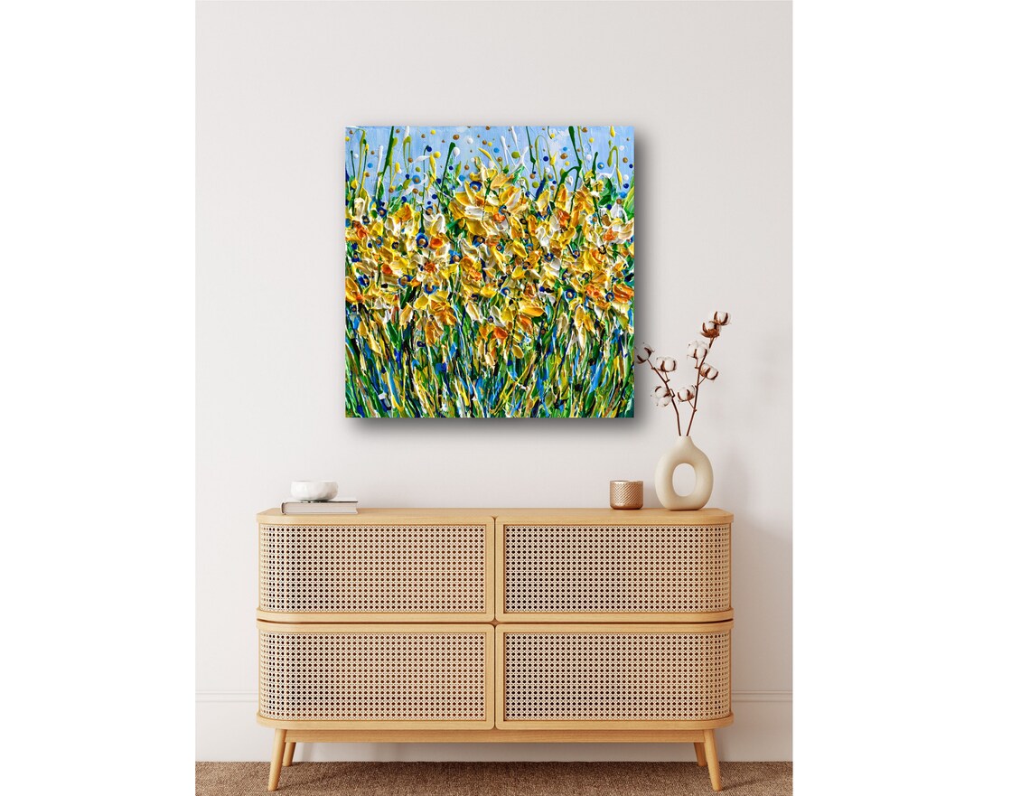 Daffodils Spring Wall Art Print - Image 2