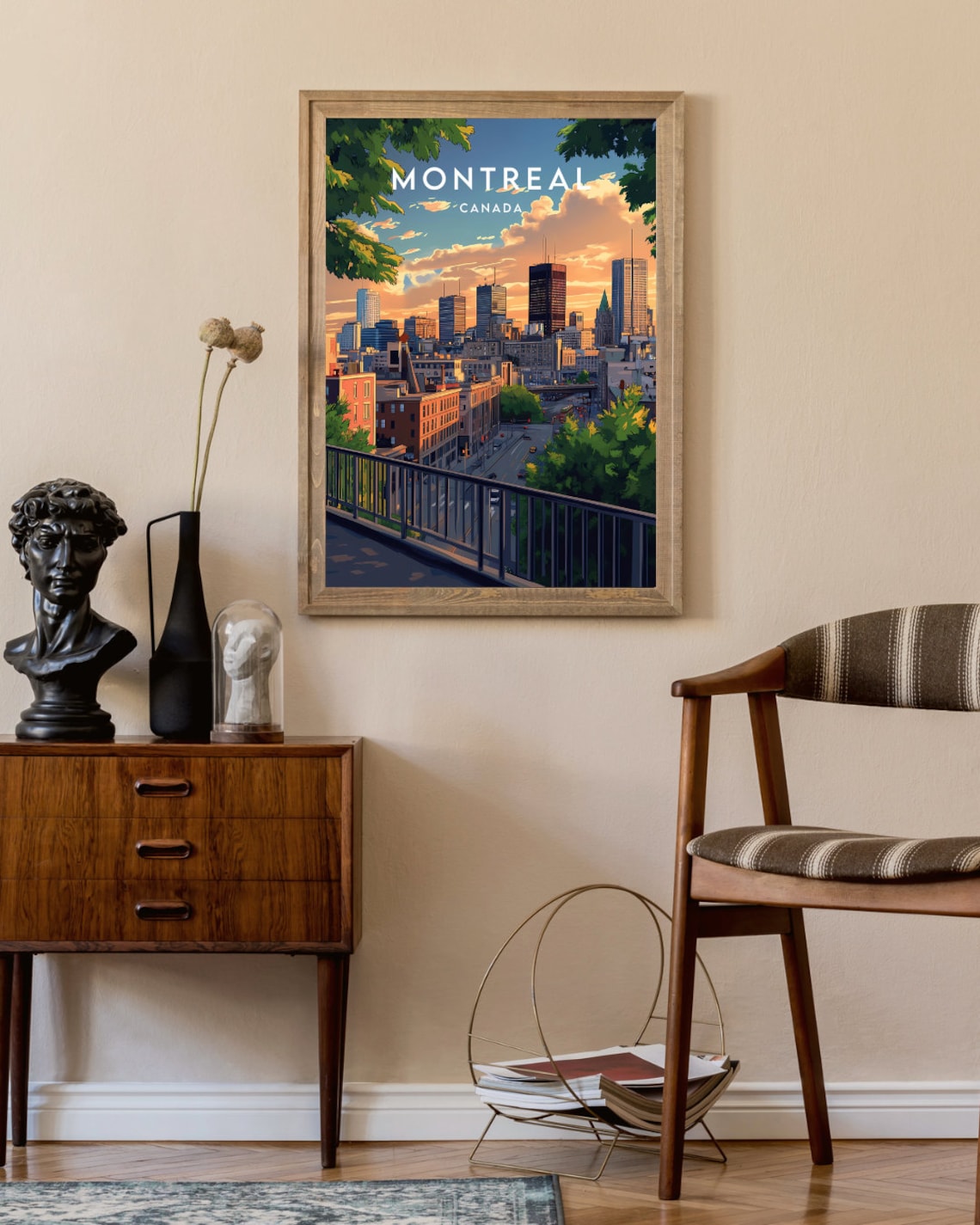 Montreal Travel Poster, Canada and North America - Image 2