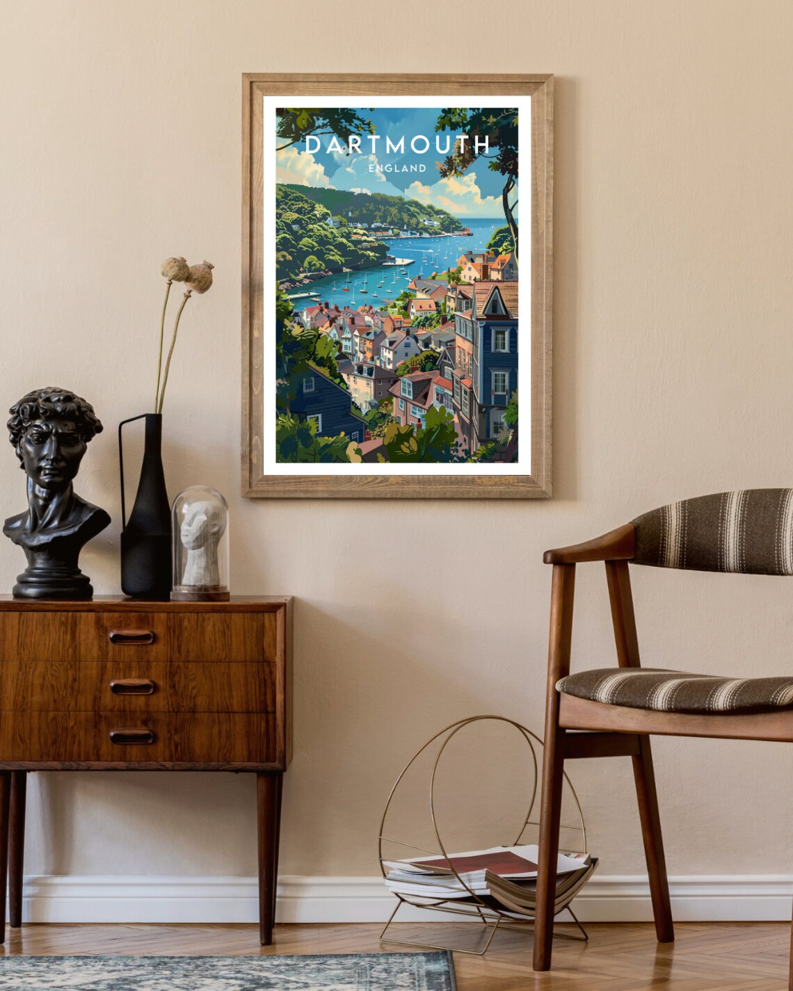 Dartmouth England Travel Poster - Image 2