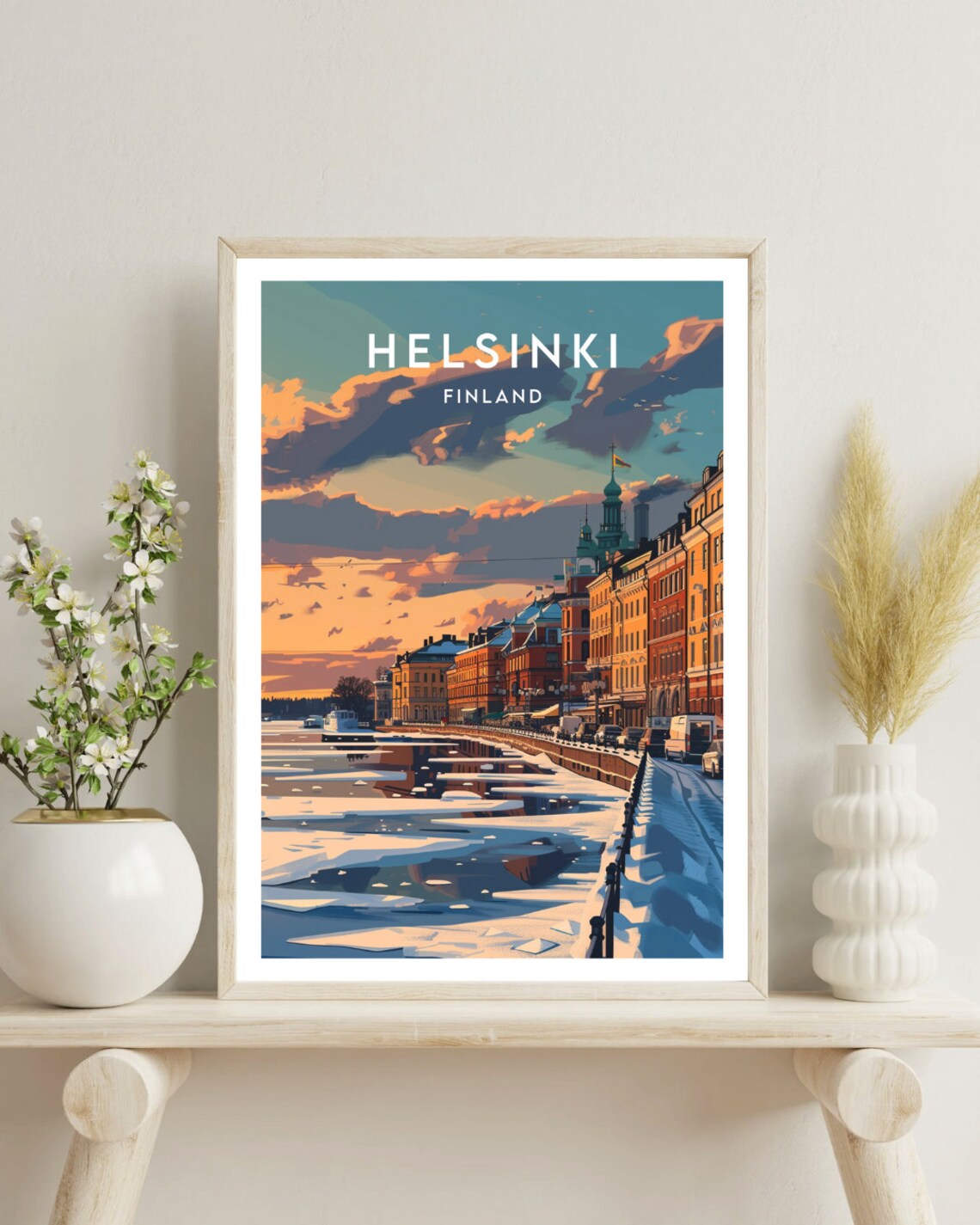 Helsinki Travel Poster, Finland Europe Wall Art - Image 4