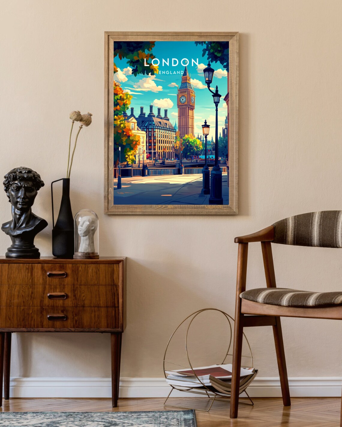 London Travel Print, England Poster, Big Ben - Image 2