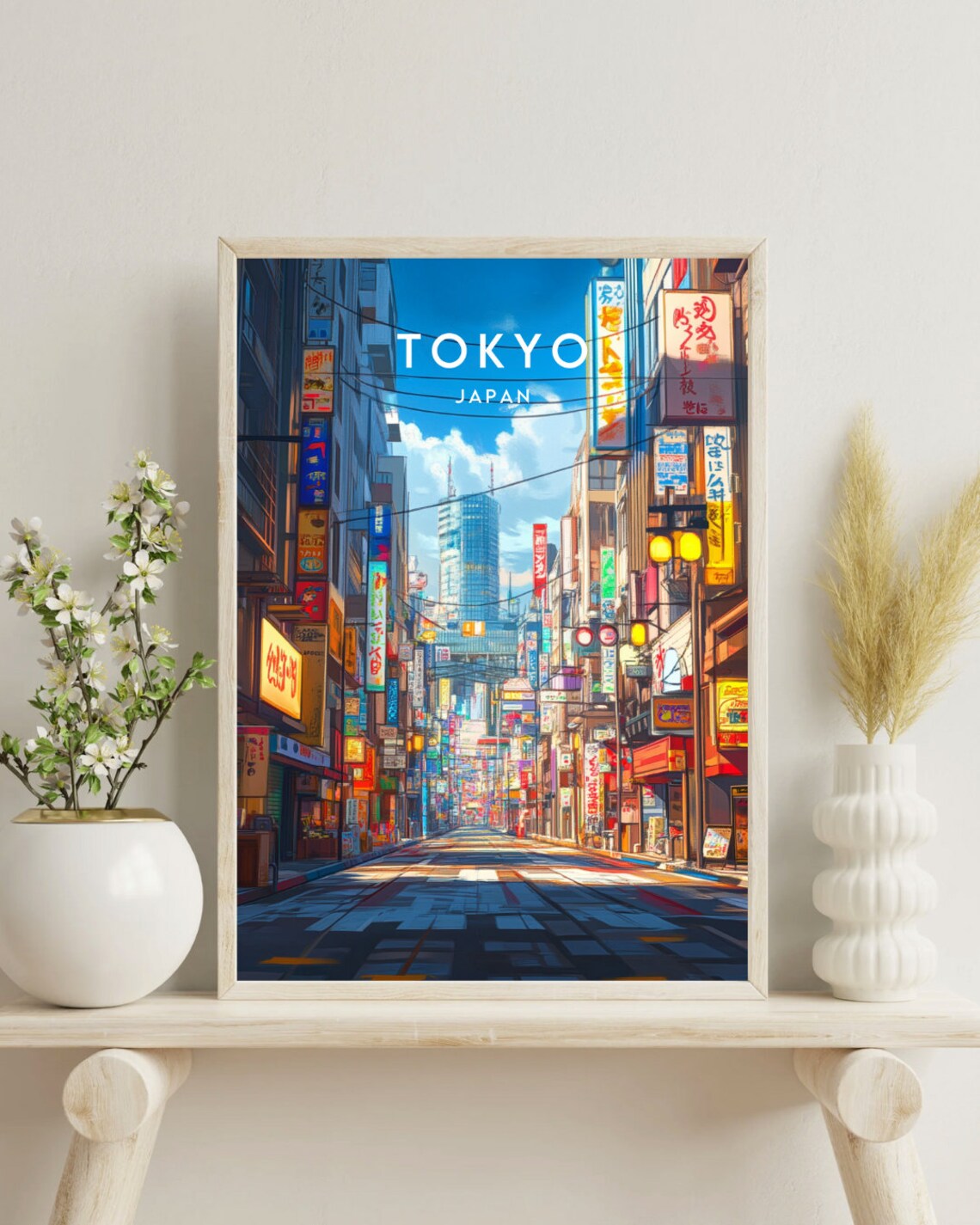 Tokyo Travel Poster, Japan Travel Wall Art - Image 4