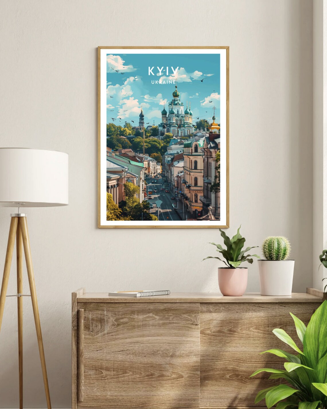 Kyiv Travel Poster, Ukraine Europe Wall Art - Image 3