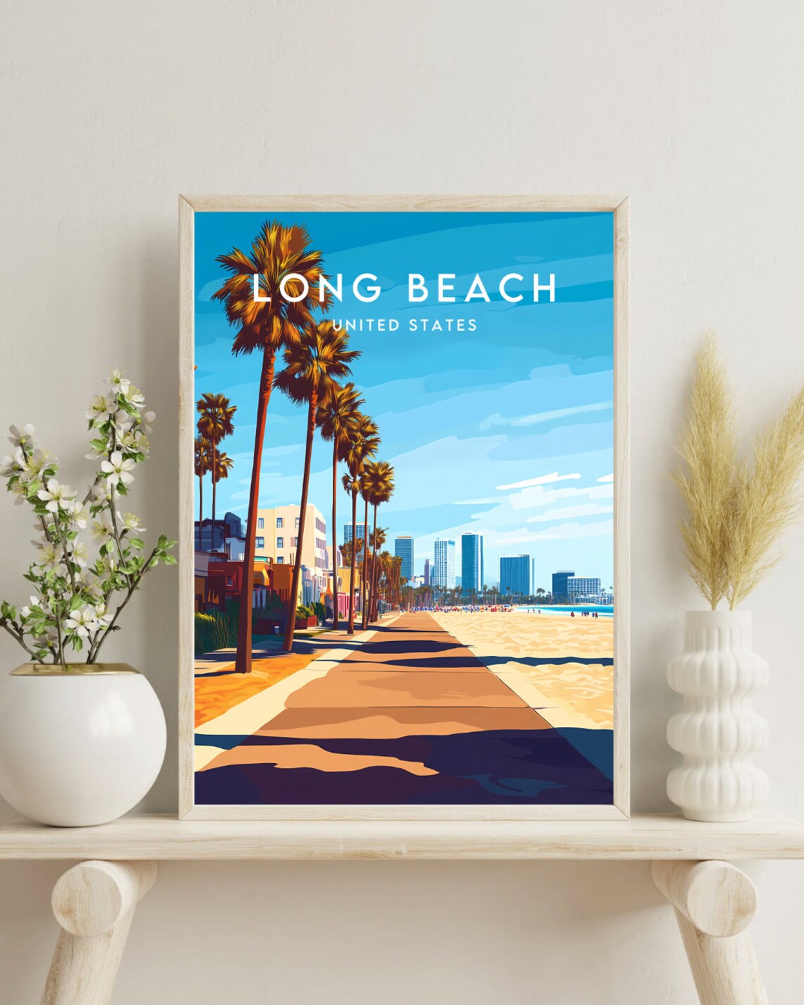 Long Beach Travel Poster, California United States - Image 4