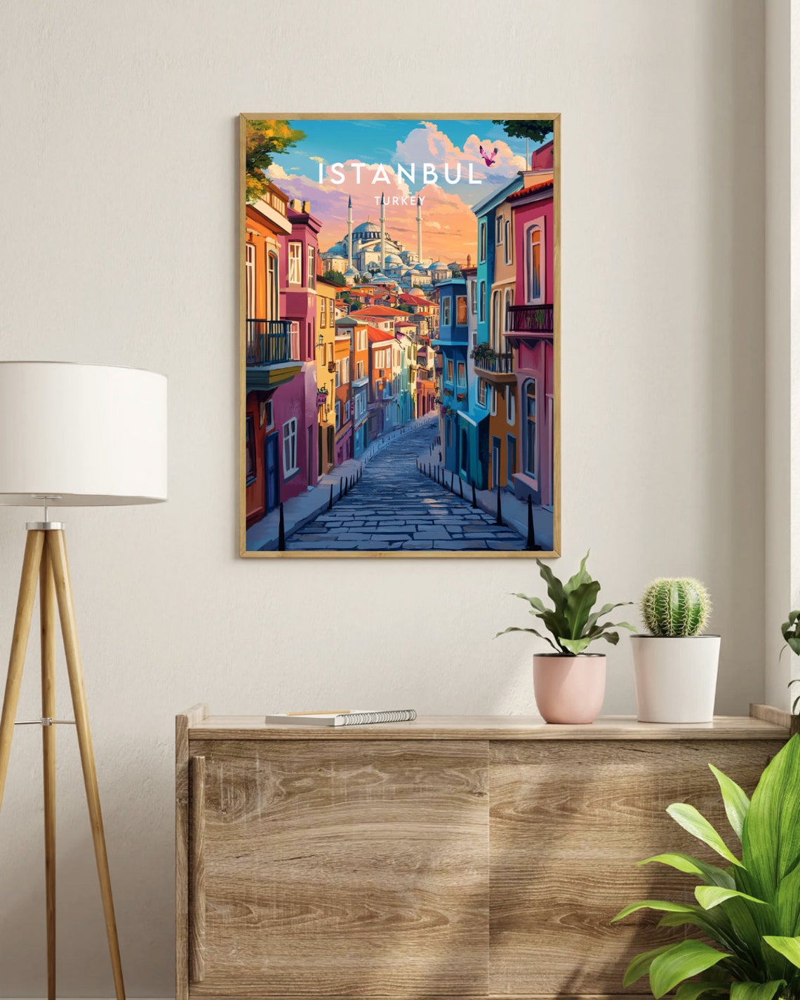 Istanbul Travel Print Turkey Istanbul Poster Turkey Poster Travel Wall Art Turkey Print Poster Turkey Europe Istanbul Wall Art - Image 3