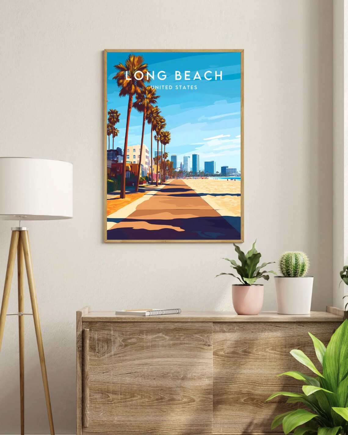 Long Beach Travel Poster, California United States - Image 3