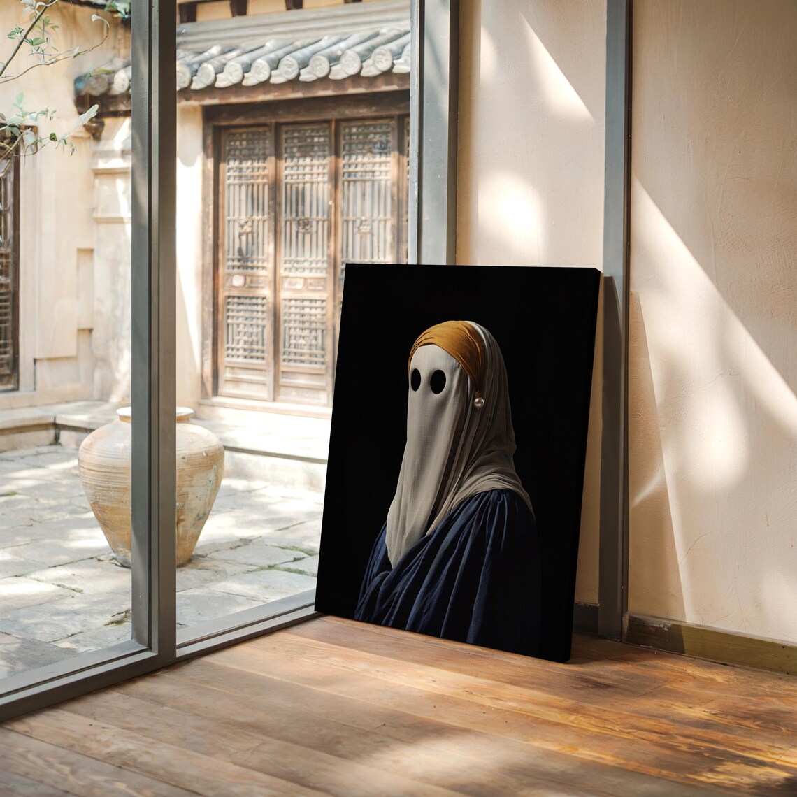 Ghost With A Pearl Earring, Spooky Vermeer Twist - Image 5