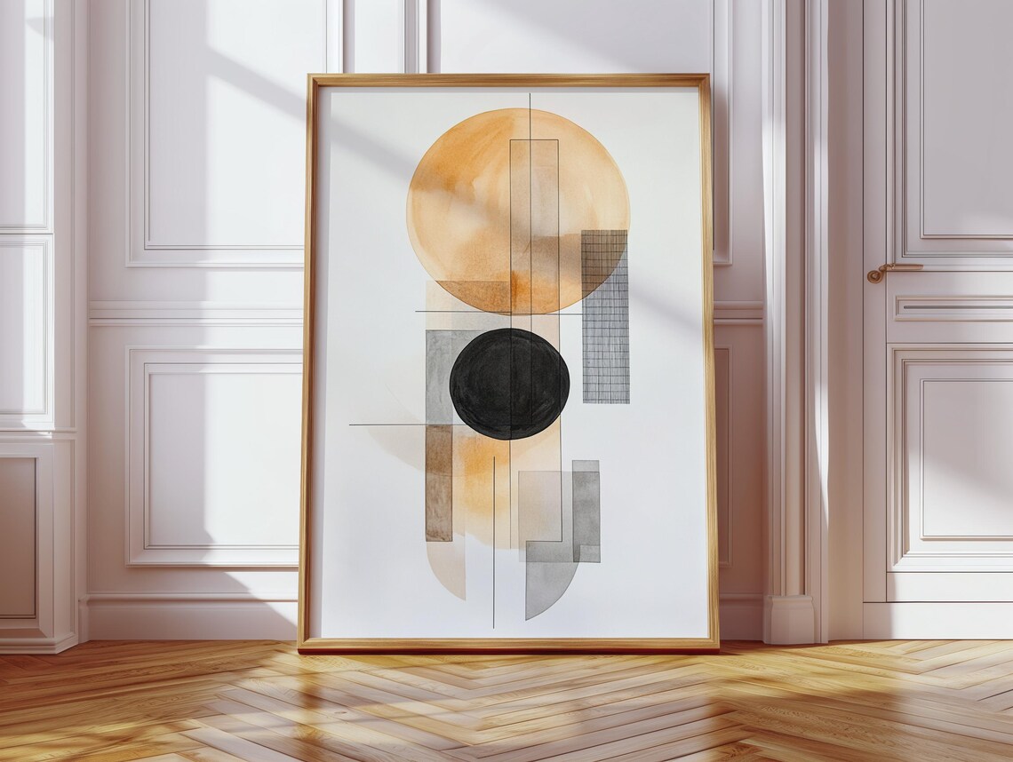 Modern Geometric Abstract Minimalist Art Print - Image 5